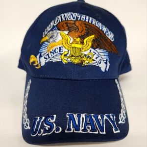 US Navy "We Own the Seas" Eagles Crest Hat
